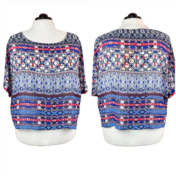 Ruby Rd. Summer Spirit Semi-Sheer Top - Picture 5 of 5